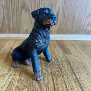 Castagna‎ Dog Rottweiler Figurine 1989 Made In Italy